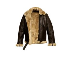 Men B3 Raf Leather Jacket , Fight Aviator Leather Jacket , Brown Leather Jacket, Gift For Him