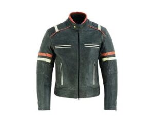 Men's Biker Leather Jacket Vintage Motorcycle Jacket Leather Riding Jackets, Handmade Black Leather Biker Jacket Vintage Leather  Jacket.