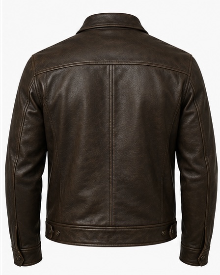 Men’s Heritage Sheep Leather Jacket - Image 2
