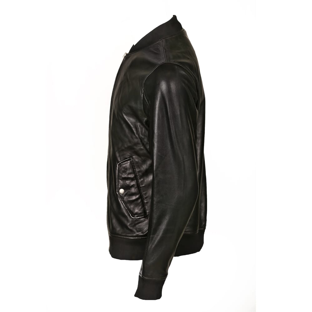 The Vesper Genuine Sheepskin Leather Fashion Jacket - Image 3