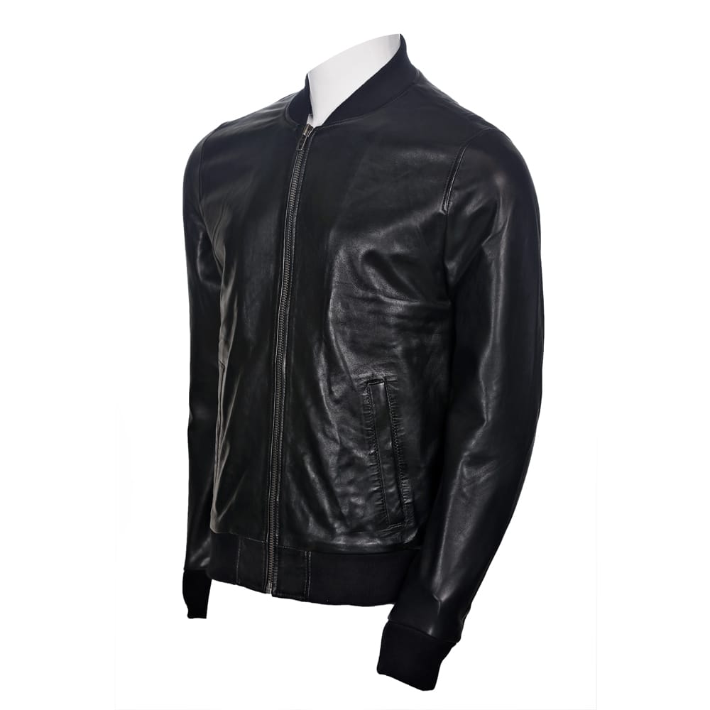The Vesper Genuine Sheepskin Leather Fashion Jacket - Image 2