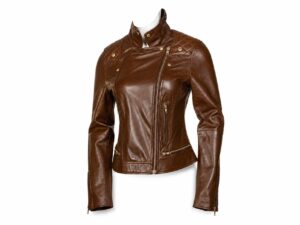 Ravenna Brown – Women’s Sheep Leather jacket