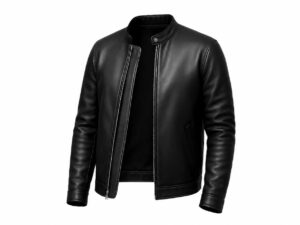 Men’s Classic Plain Sheep Leather Jacket
